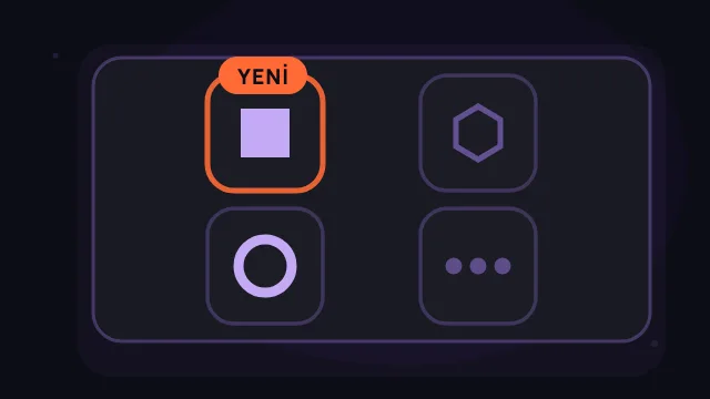 Bir özgeçmişin yanında açılan yetkinlik penceresinde yeni becerilerin eklenmeye hazır olduğunu gösteren soyut illüstrasyon
